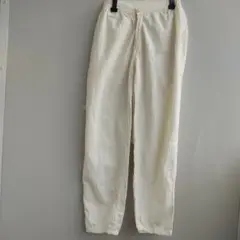 絞り柄 ストレートレッグパンツ