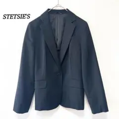 美品【STETSIE'S】 テーラードジャケット　L　レディース　ブラック　春秋