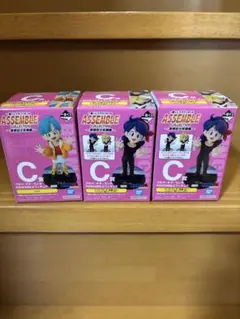 一番くじ ドラゴンボール C賞 フィギュア　ブルマ　ランチ　3種セット