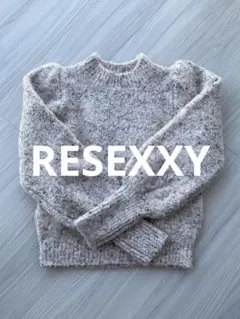 カラーネップ ニット RESEXXY