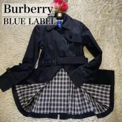【極美品】バーバリーブルーレーベル トレンチコート Aライン 三陽商会 正規品