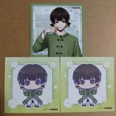 ブルーロック　蜂楽廻　ましかくブロマイド　white&pistachio