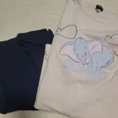 Disney DUMBO Tシャツ 半袖　半ズボン　ルームウエアー