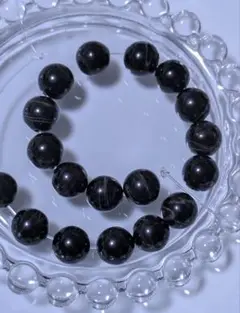 ブラックタイガーアイ　10mm １８個