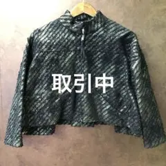 美品。ヴィヴィアンウェストウッド。クレータージャージギャザースリーブブルゾン Vivienne Westwood（ヴィヴィアンウエストウッド）の「ｸﾚｰﾀｰ