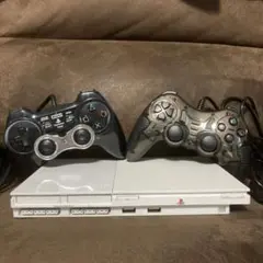 PlayStation 2 (PS2) 本体 コントローラー2つ付き