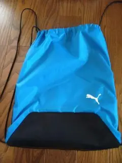 プーマ ナイロンナップザック 青