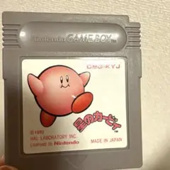 星のカービィ ゲームボーイソフト
