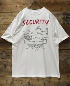 【稀少・非売品】 フジロック2016×ビームス　SECURITY TEE　長場雄