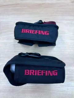 BRIEFING ゴルフスコープポーチ、パターカバー2個セット
