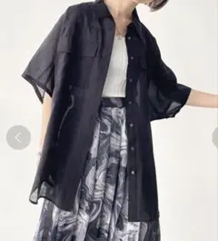 PAGEBOY シアーBIG半袖シャツ