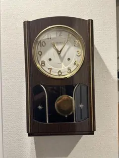 SEIKO 30日巻　ゼンマイ時計　機械時計　箱時計　4P404