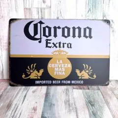 ブリキ看板☆ CORONA コロナビール 448