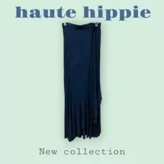 【最終SALE】haute hippieオートヒッピー/黒ロングスカート