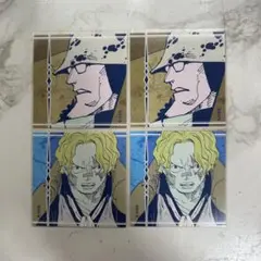 ONEPIECE スクエアステッカーコレクション サボ くま