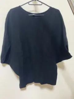 UNIQLO ボートネックドルマンニットトップス