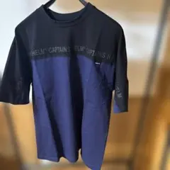 CAPTAINS HELM 半袖Tシャツ ネイビー/ブラック