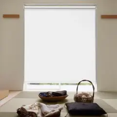 ❤️大特価❤️ロールスクリーン 45×90cm 白 1級遮光 撥水加工