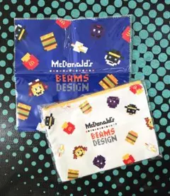 【新品・未開封】マクドナルド BEAMS DESIGN ポーチ＆クリーナークロス