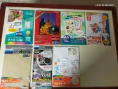 インクジェットプリンター用ラベル、フォトペーパー、マルチカード等....