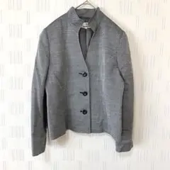 Fontana Grande フォンタナグランデ ノーカラージャケット LL 絹