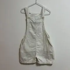 ZARA オーバーオール　ストライプサロペット