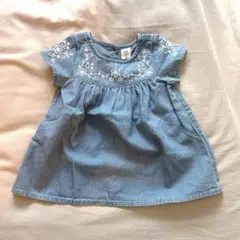 【新品】GAP デニムワンピース 60cm 3-6m