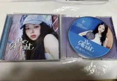 IVE Be Alright CD ソロジャケ盤、ピクチャーレーベル　レイ