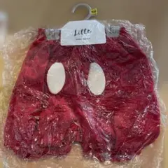 しまむら　ディズニー　ミッキーマウス　ズボン　100cm 赤