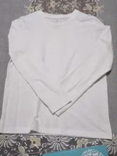 無印良品 長袖Tシャツ M 白