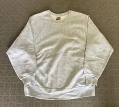 Lee USA製 スウェット 霜降りグレー CROSS GRAIN リバース