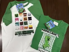 新品　Minecraft マイクラ　マインクラフトTシャツ セット 150cm