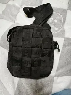 Supreme Woven Shoulder Bag Black
