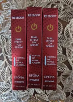 エポナ　RE:BOOT DUAL EFFECT TOX SERUM 3本セット エポナ デュアルエフェクトトクスセラム 3本セット - メルカリ