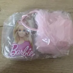 Barbie バービー ファーボール付きアクリルキーホルダー ガチャガチャ A