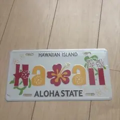 ハワイ ナンバープレート