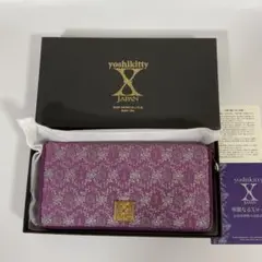 【未使用品】yoshikitty華麗なるⅩローズ 正絹西陣織の高級長財布