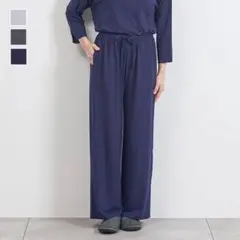 ケユカリラックスウェア 吸水速乾ベア天竺ロングパンツ
