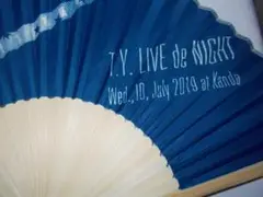 吉田拓郎 扇子 ライブでナイト 2019 in 神田共立講堂 未使用品