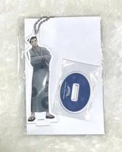 逆転裁判 成歩堂龍一 アクリルスタンドキーホルダー 夏祭り カプコンカフェ