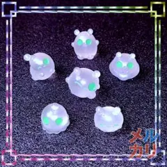 蓄光 エイリアン ミニフィギュア 6種セット (※1種不足未コンプ) + おまけ