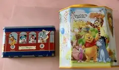 ディズニー 缶セット プーさん ミッキー&フレンズ