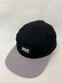 【FTC】ブラック　グレー　キャップ　フラットブリム　ツートーン