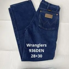 Wranglerラングラー 936DEN ストレート　 28×30 股下77