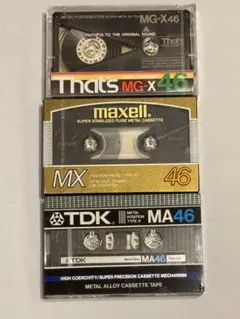 【新品未開封】マクセル maxell MX46 MX74 メタルカセットテープ Yahoo!オークション -「maxell mx」(その他) (カセットテープ)の