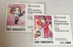 SideM 山下次郎プロデューサーラウンジ　缶ラベル
