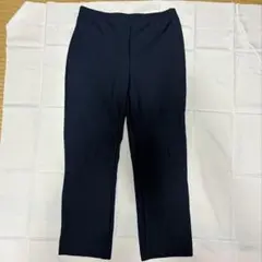 ネイビー ストレートパンツ Mサイズ