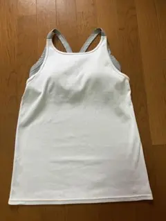 Atsugi ホワイト ヨガタンクトップ Mサイズ