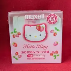 ➁ レア ハローキティ 2HD DOS/V マクセル 3.5型フロッピーディスク