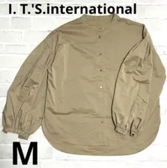 I. T.'S.international レディース　長袖シャツ　ベージュ　M